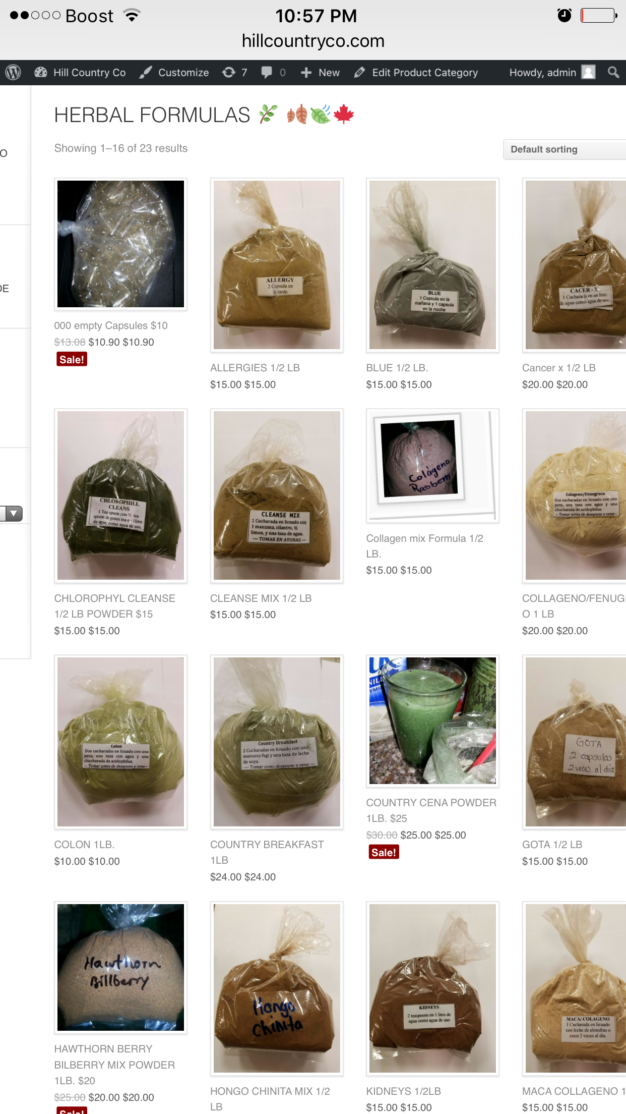 HERBAL FORMULAS 🌿 🍂🍃🍁