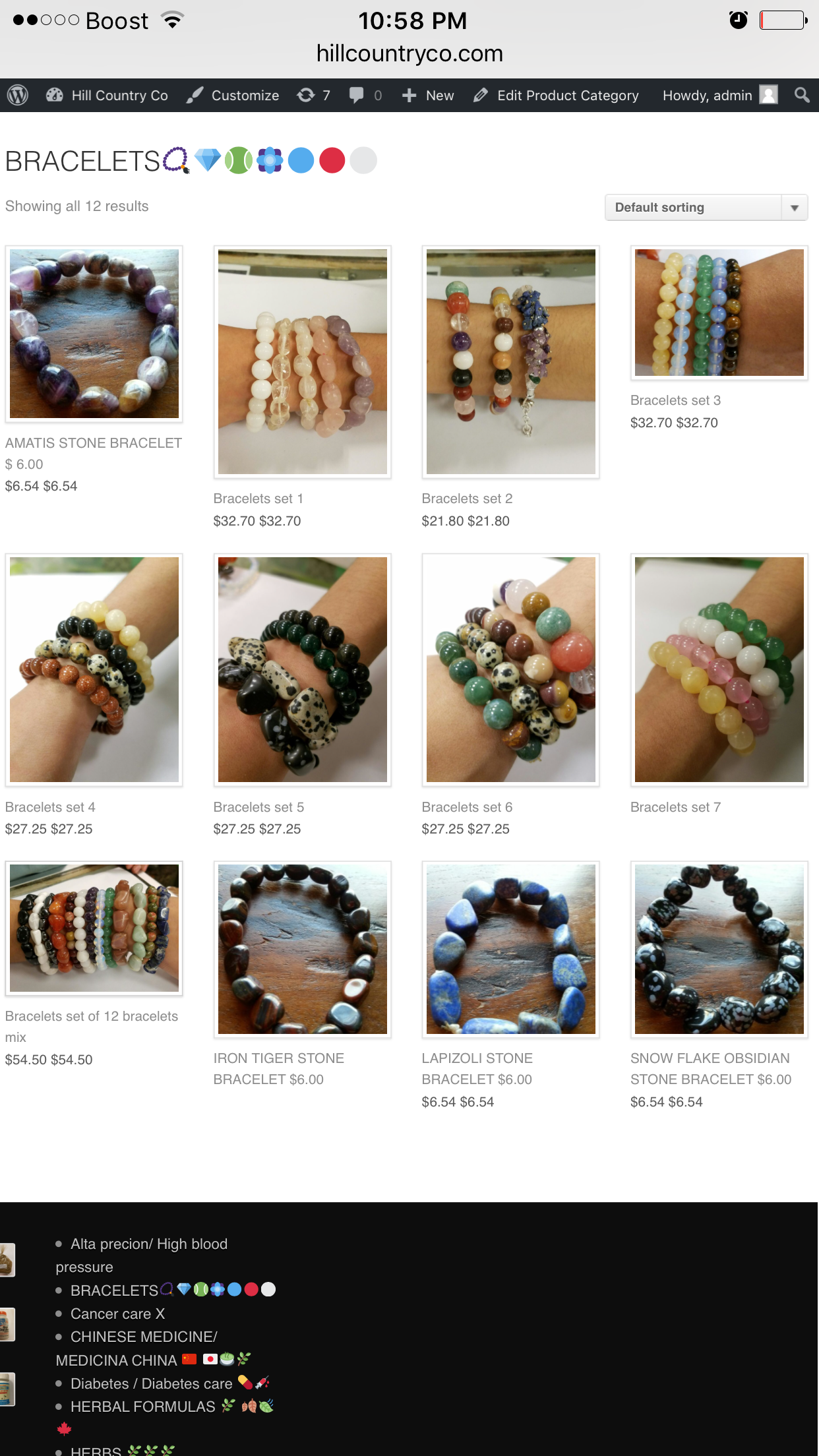 BRACELETS📿💎🎾🏵🔵🔴⚪️