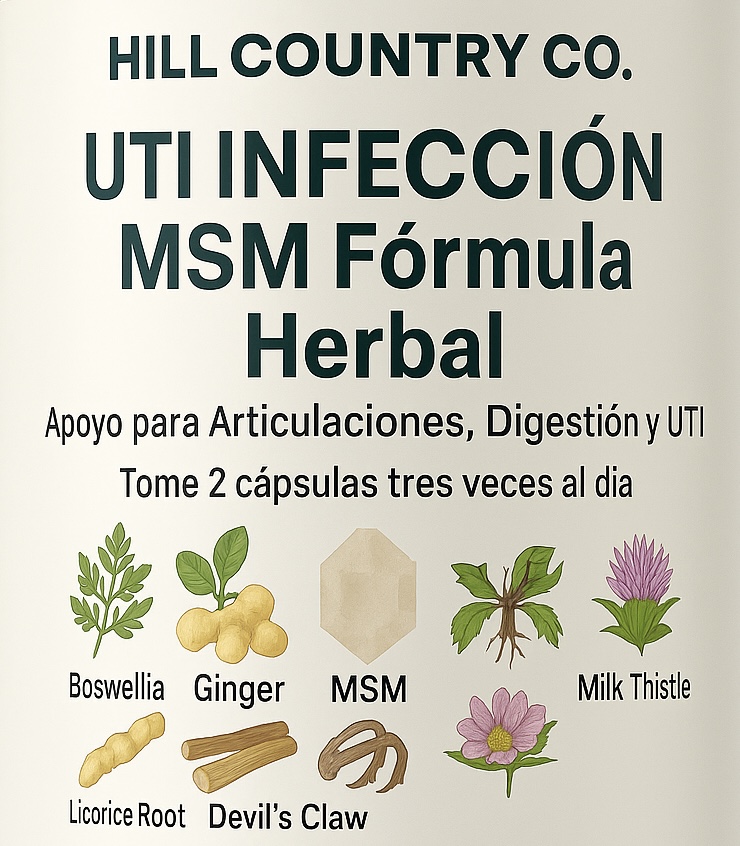 UTI Infection & MSM (UTI infección con MSM)