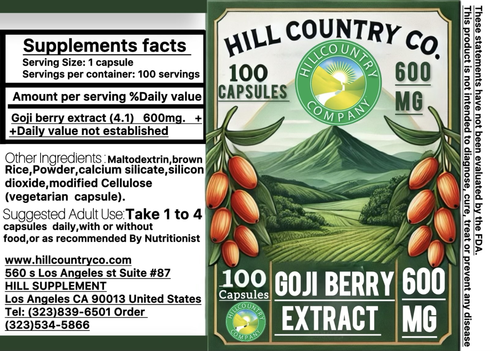GOGY BERRY Extract capsules
